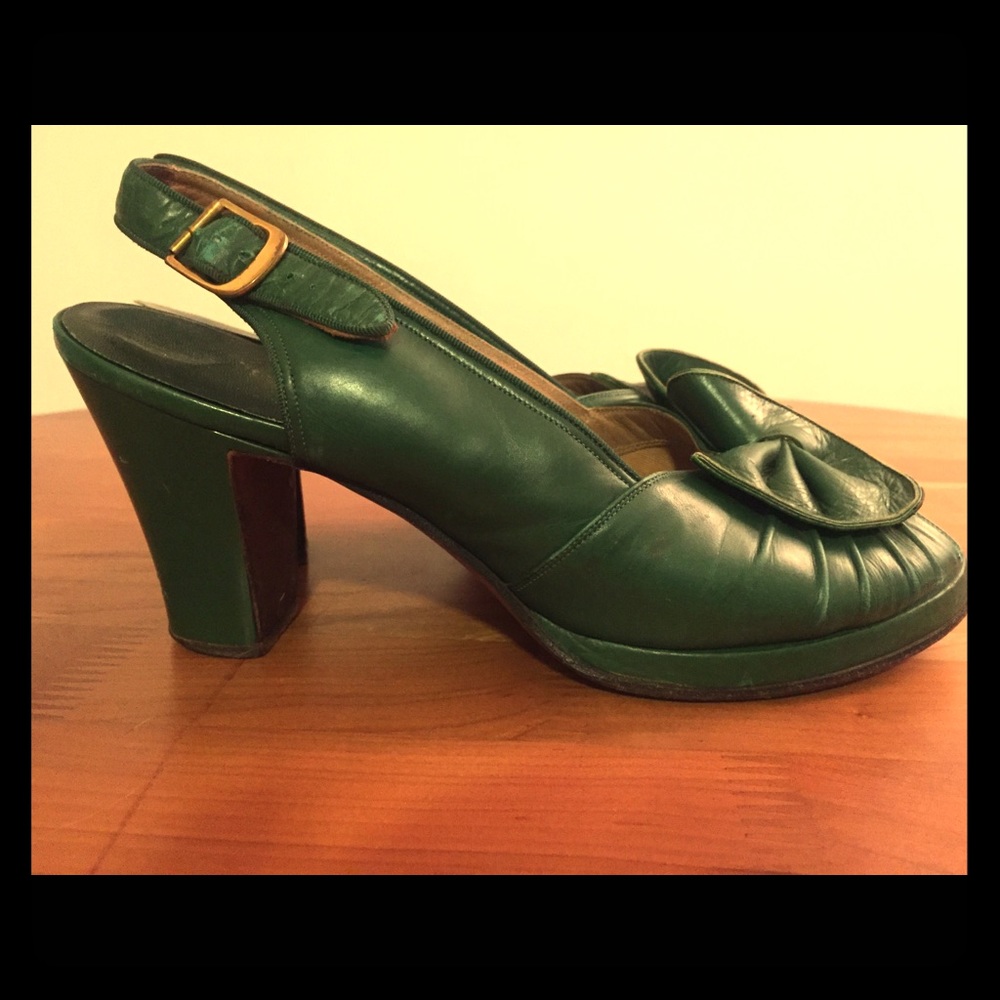 Authentic Vintage I. Miller heels from 1940